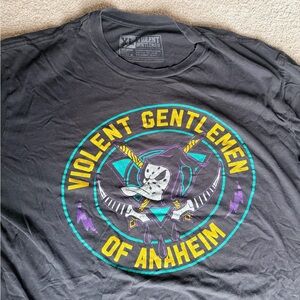 Violent Gentlemen Anaheim Ducks Tee